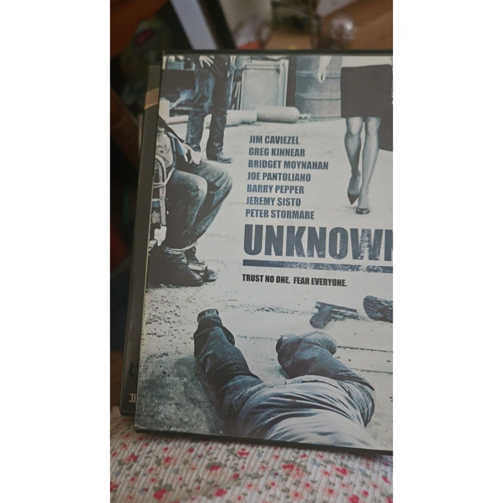 Unknown DVD 2006 Jim Caviezel Greg Kinnear Bridget Moynahan Thriller Movie